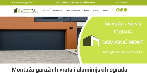 Damjanić Mont ima novu web stranicu